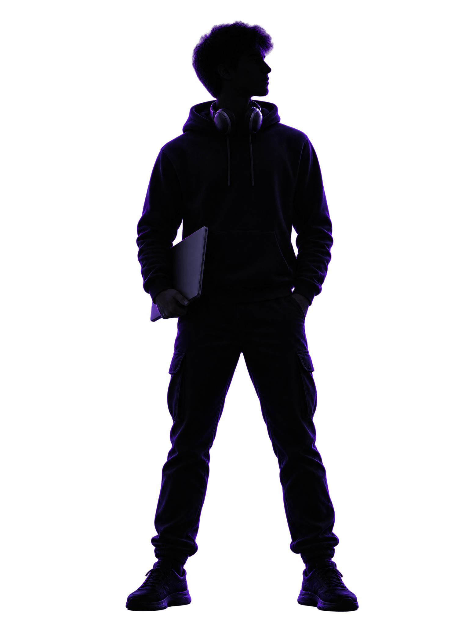 Developer silhouette